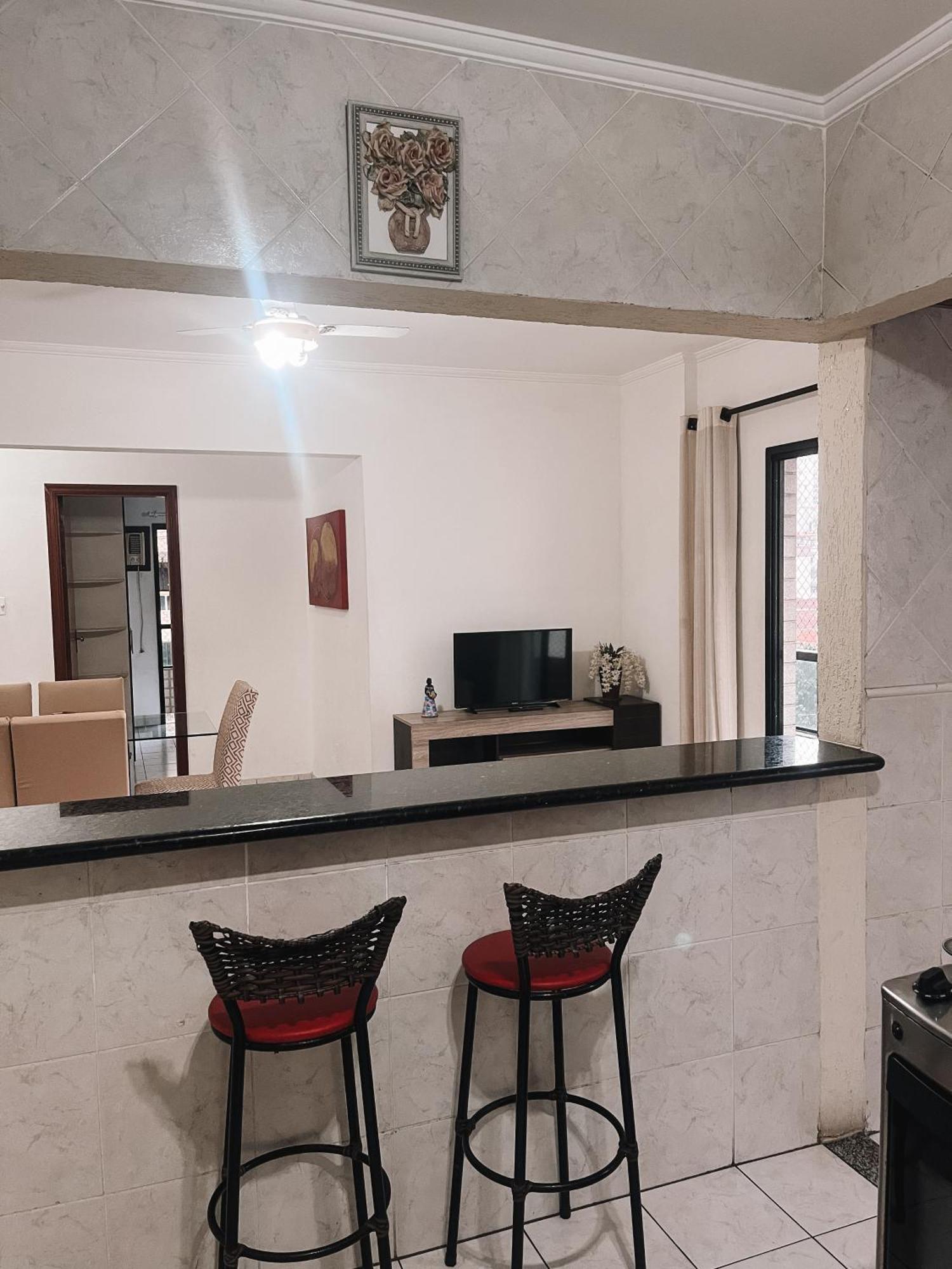 Apartamento Vila Tupy - Ar Condicionado - Praia Grande 외부 사진