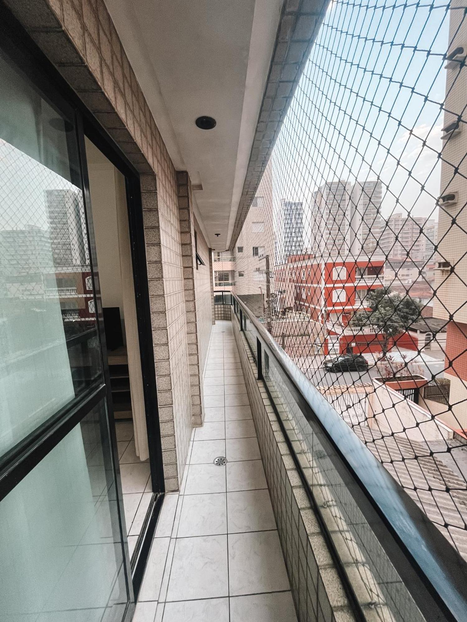 Apartamento Vila Tupy - Ar Condicionado - Praia Grande 외부 사진